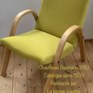 Fauteuil Baumann vintage 1959