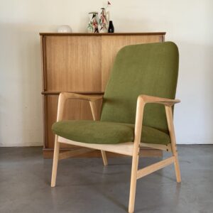 Fauteuil Danois Alf Svensson couleur olive